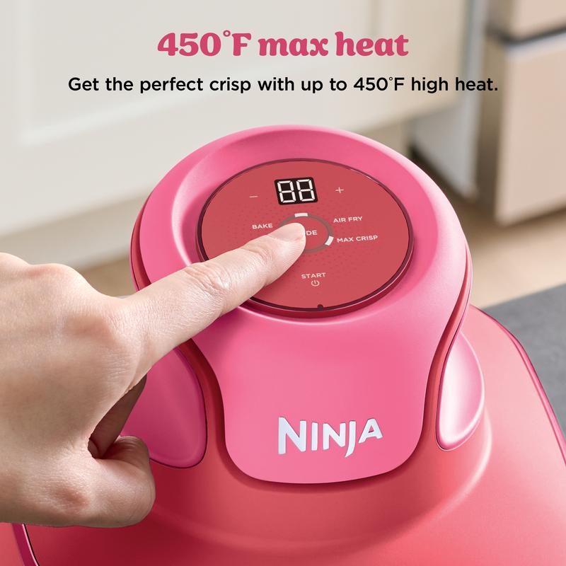 Crispi 4-in-1 Portable Glass Air Fryer Cooking System