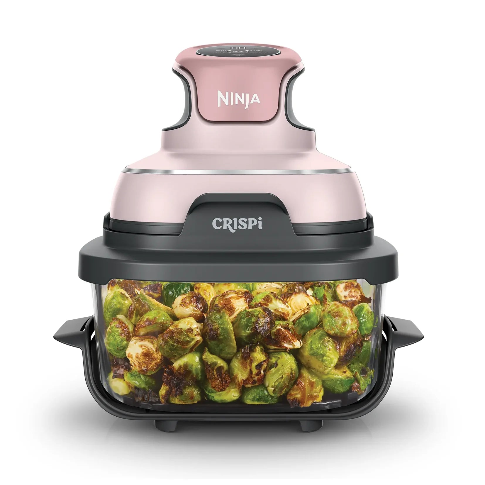 Crispi 4-in-1 Portable Glass Air Fryer Cooking System