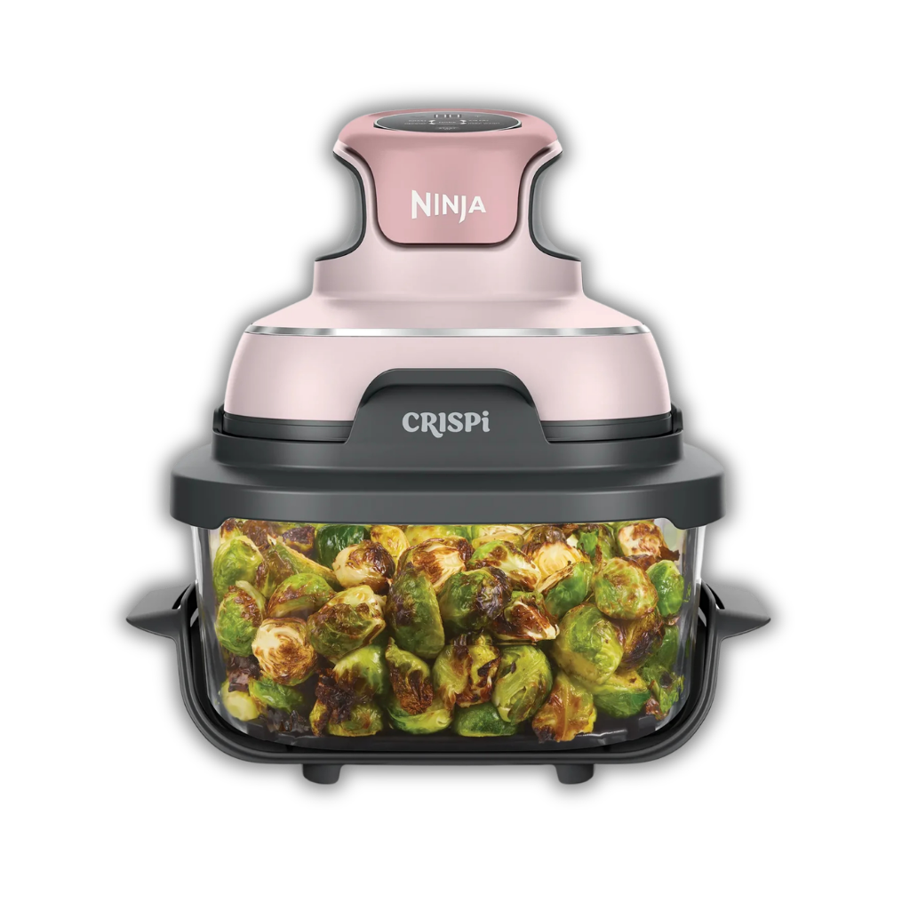 Crispi 4-in-1 Portable Glass Air Fryer Cooking System